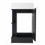 Meuble-lavabo de 18,6 po avec lavabo en céramique, tiroirs spacieux et structure en bois durable pour des solutions de rangement élégantes-1403590529
