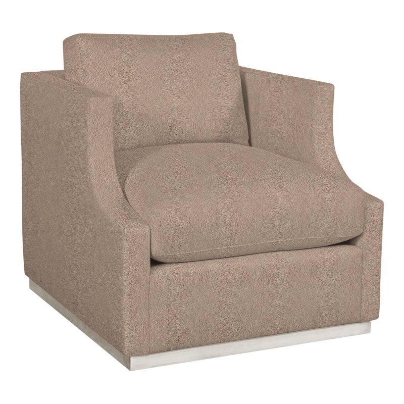 Fauteuil Thom Filicia Home, Tissu Navada Mushroom Crypton® Performance, Navajo