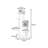 5 Tiers Cat Tree with Condons,Perch,Scratching Posts