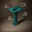 Memoirs Stately Pedestal Bathroom Sink with Faucet Holes-46017070-19195571-101937241