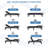 Adjustable Smart Bed Base - Remote Control, Zero Gravity, Massage, USB Ports-2109776846