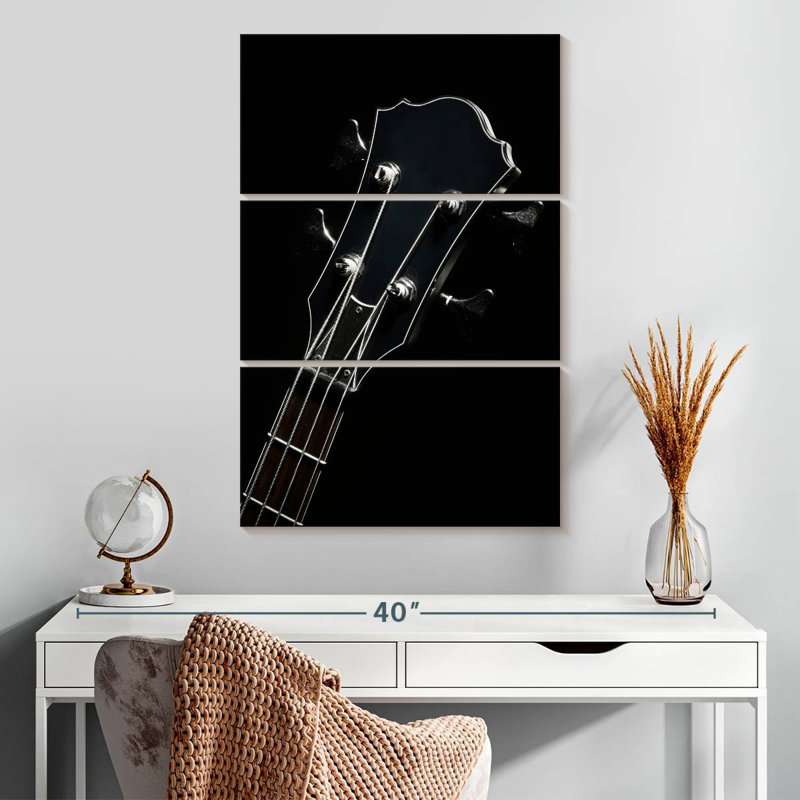 Abarca Head Of Black Guitar