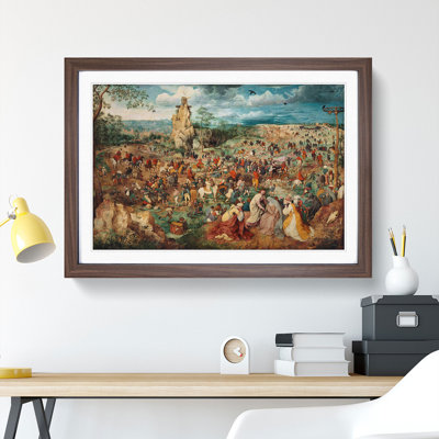 The Procession to Calvary by Pieter Bruegel the Elder - Picture Frame Painting