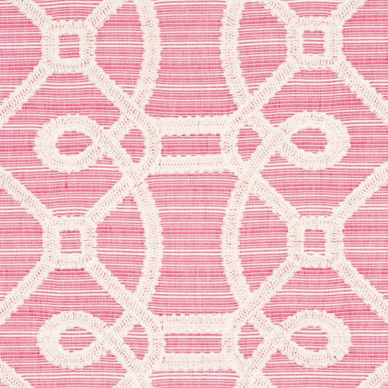 Ziz Embroidery Fabric, Pink
