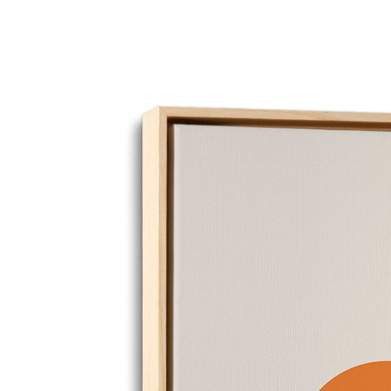 Impression sur toile Bauhaus, H 30,75 po x l 20,75 po, Érable américain