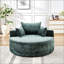 Canapé simple en polyester éponge, aucun assemblage requis, fauteuil-lit moderne moelleux pour le salon, la chambre à coucher, le salon et la salle de projection-1513936679