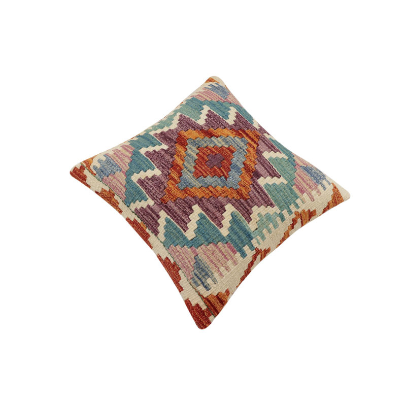 Housse et insert de coussin carré 100% laine