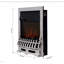 Fayette Belfry Heating 48.2cm W Silver Electric Fireplace with 6820 BTU