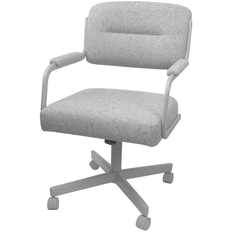 Chaises de bureau Holle, Blanc, Ardoise Hemsath