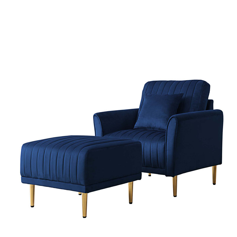 Pushapa 31,5 de large, Velours bleu
