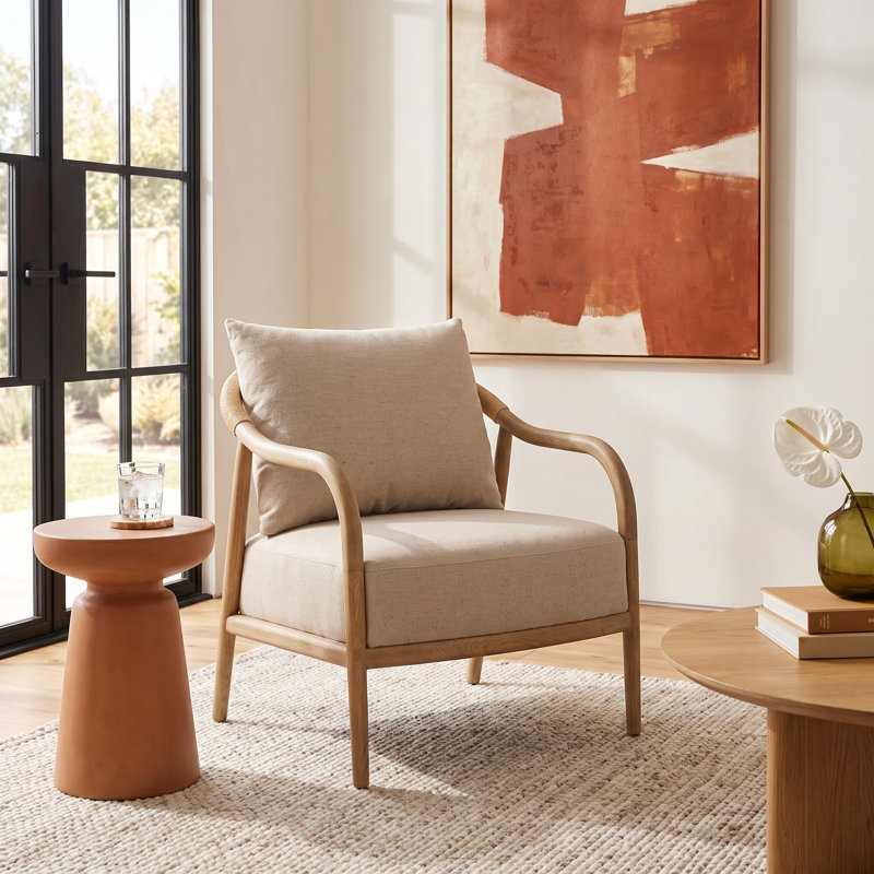 Binney Bellamy Solid Wood Accent Chair