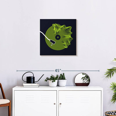 Abarca Neon Vinyl Record