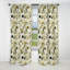 Green Cubic Botanical Dreams - Rideau floral - Rideau occultant floral - 1 panneau-107534103