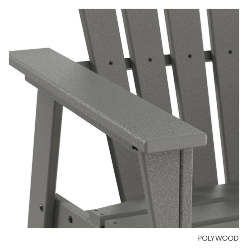 Chaise POLYWOOD South Beach, Gris ardoise
