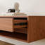 Meuble télé mural moderne de 78,7 pouces avec éclairage DEL, console multimédia pour salon