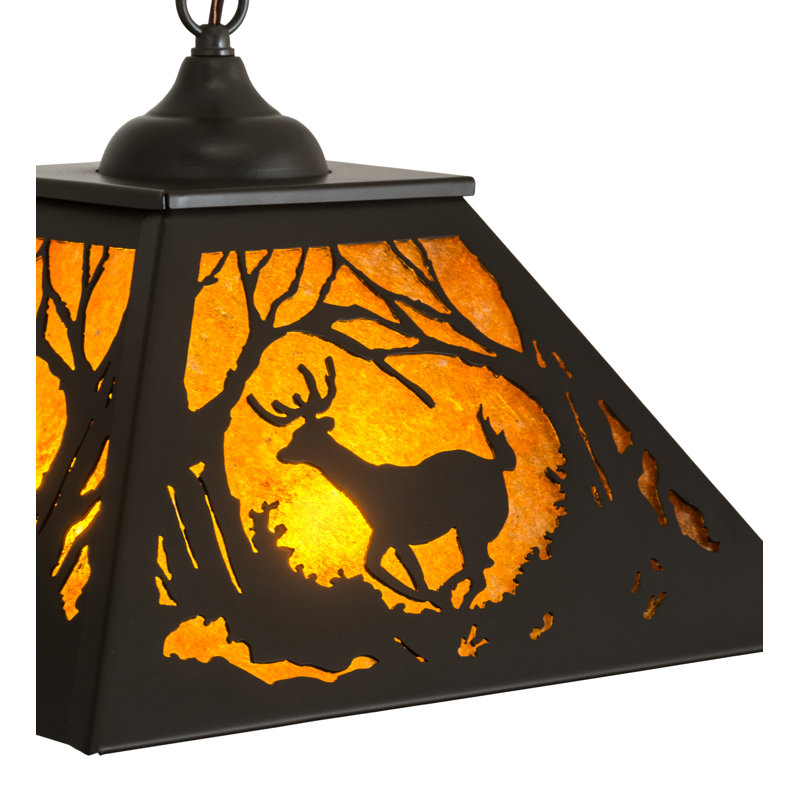Rustic Lodge 2 - Light Pendant, Timeless Bronze