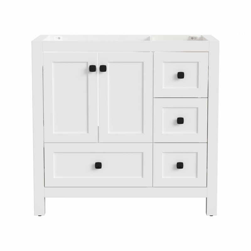 Modern 36" Bathroom Vanity Without Top And Sink,single Vanity