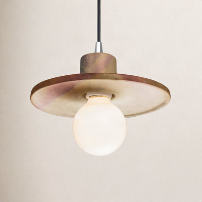 Marlena Single Saucer Pendant