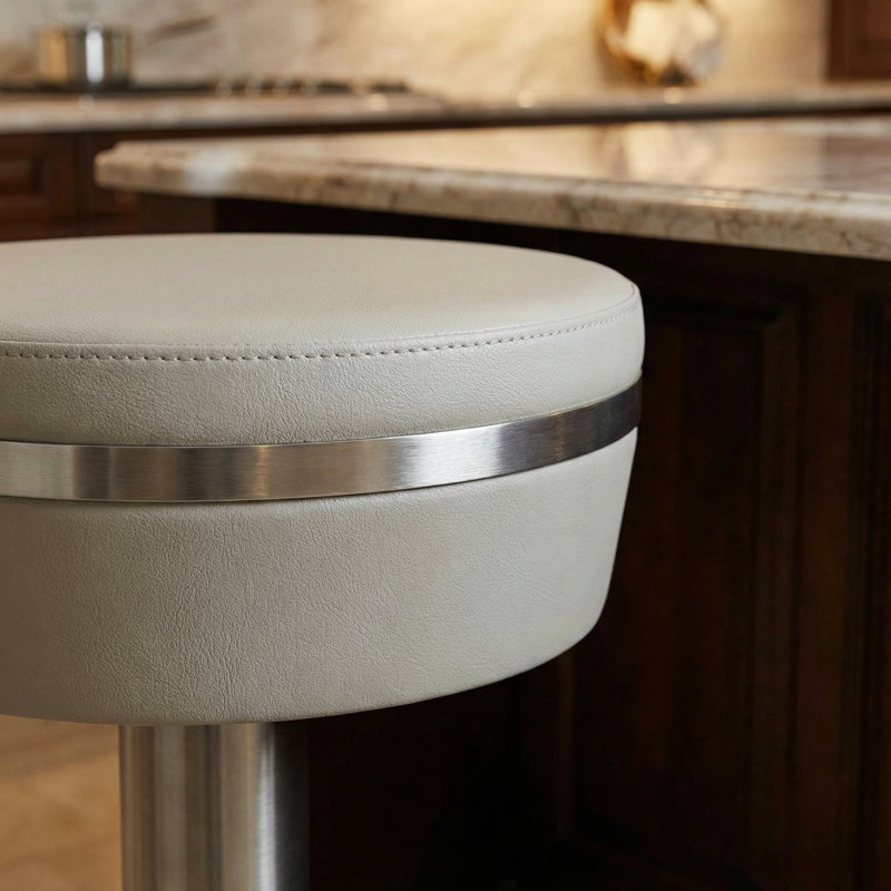Tabouret de bar pivotant 31 po Upsala