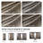 Pinch Pleated Curtains,Full Blackout Drapes Back Tab Pinch Pleat Curtain with Hooks+Rings-2082375218-2082375217