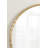 Aurelia Rippled Round Bathroom Mirror