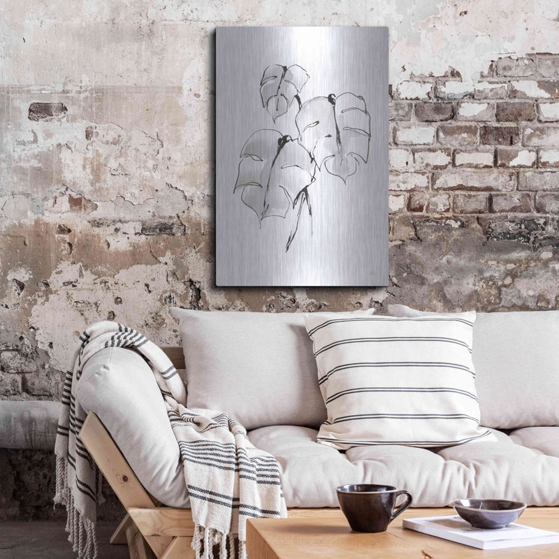 «Wash Split Leaf I» par Chris Paschk, H 36 po x l 24 po