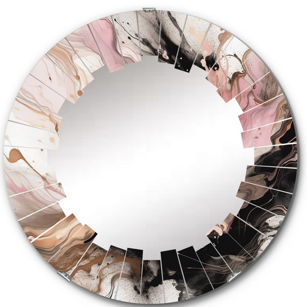 East Urban Home Vyse Circle Wall Mirror | Wayfair