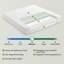Matelas en mousse à mémoire de forme moyenne ferme, mousse à mémoire de forme respirante, mousse et tissu certifiés sécuritaires, matelas dans une boîte-715176776-729453173