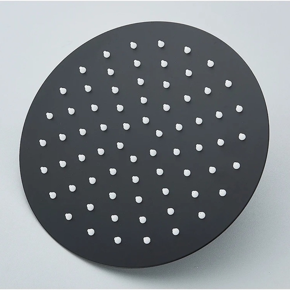 Kenzo Triple Function Outdoor Shower, Matte Black