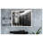 60X40 Inch Oversized LED Bathroom Mirror Wall Mounted Mirror With 3 Color Modes  Aluminum Frame Large Wall Mirror For Bathroom