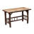 Fireside Lodge Hickory Log Open Writing Desk - Cognac-1599526405