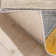 Clivia Geometric Triangles Blue/Mint/Ivory Area Rug