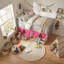 Lit mezzanine simple en bois massif avec tente de jeu Fern Rock-375314980-375314976
