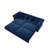 Convertible 3-In-1 Pull-Out Sofa Bed With Tufted Design, Velvet Upholstery, And Movable Ottoman For Versatile Use-1010928923