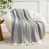 Gray/Ivory Striped
