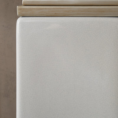 Colette Ivory Rectangular Ceramic Table Lamp