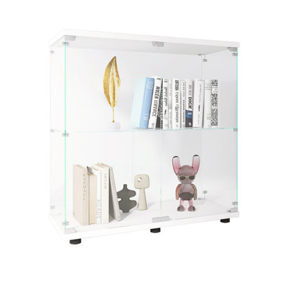 33.93'' H x 31.77'' W Wood Trophy Display Case