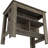 Kitchen Island with Three Storage Shelves-723435439-723435427-721845531