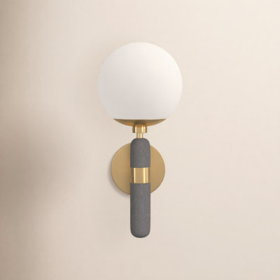 Harley Steel Armed Sconce