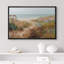 «Beach Path with Coastal Plants and Two Birds by the Shore», reproduction d'art sur toile encadrée-294344821-294344808-294344822