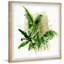 «Flawless Tropical Leaves», reproduction encadrée