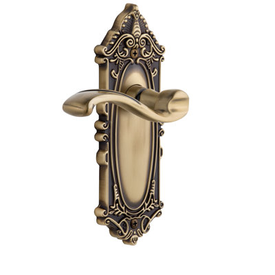 Grandeur Grande Victorian Plate Single Dummy with Portofino Lever