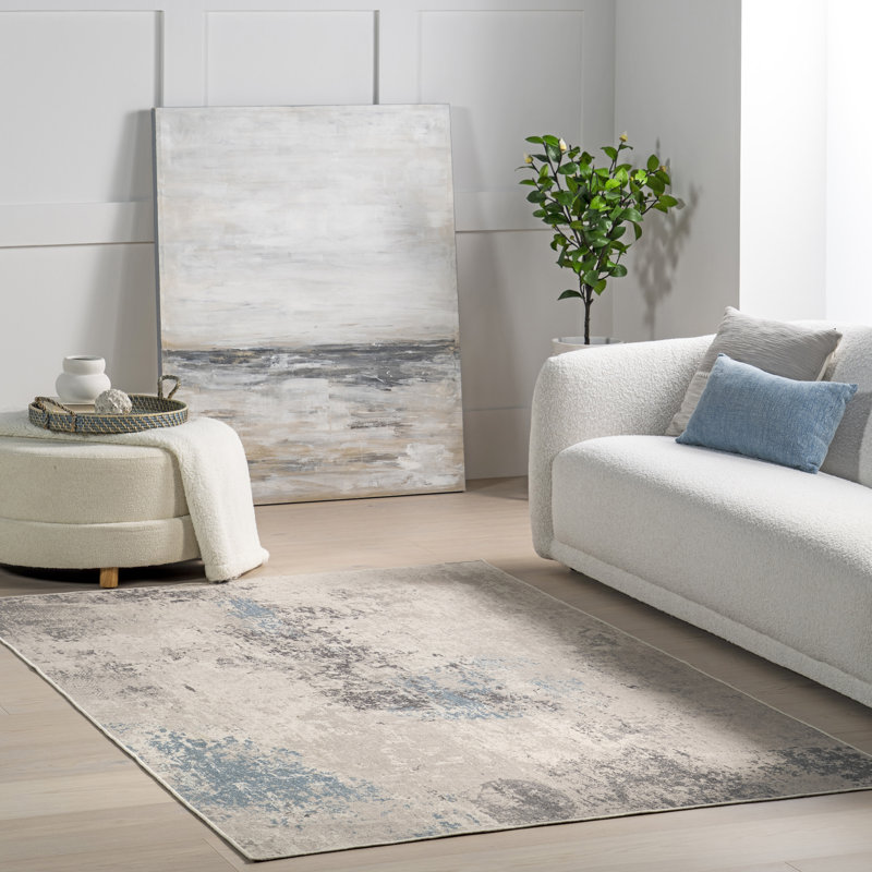 Tapis en coton Milana SpinClean, Rectangle 3 pi x 5 pi