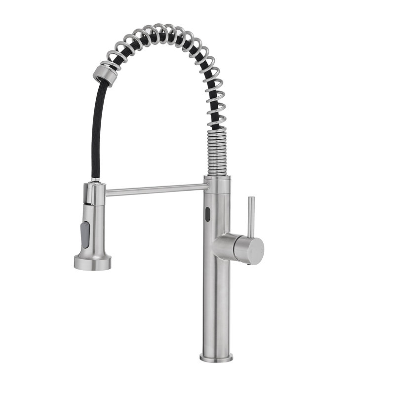 Robinet intelligent automatique pour évier de cuisine, mains avec retrait, détecteur de mouvement activé, look
