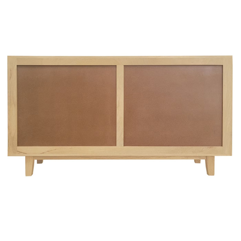 Armoire d'appoint en bois de manguier massif Eva