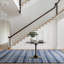 Denim Plaid Machine Washable Rug-2074924980