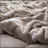 3 PCS King/Cal King Solid Faux Fur Comforter Mini Set Gray-133388331