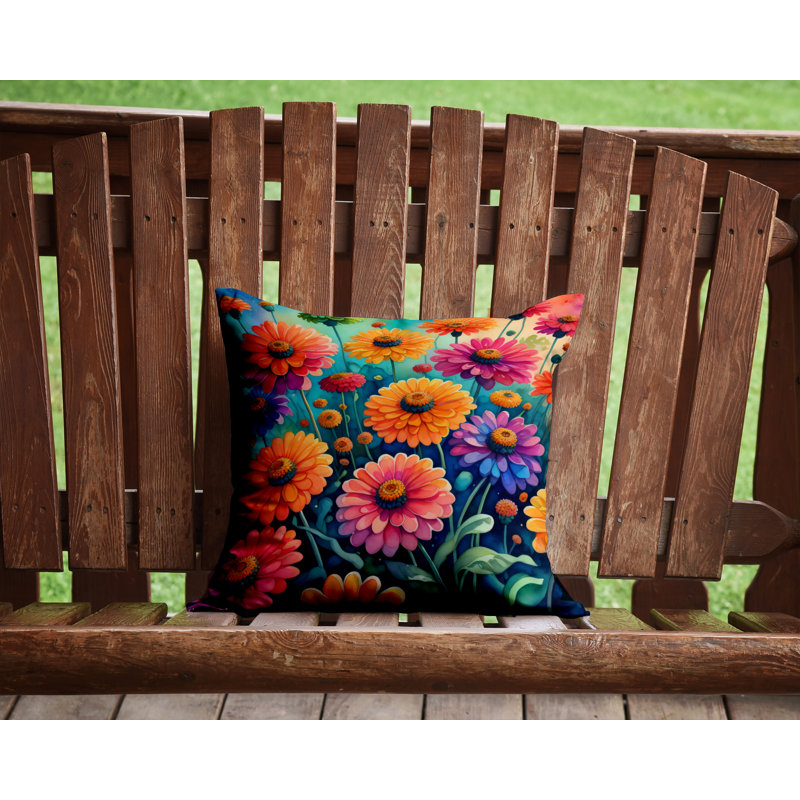 Coussin Colorful, 14 po x 14 po