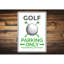 Enseigne de golf en aluminium-279509953