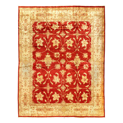 Fine Hand knotted Oushak Rug 14'3'' X 17'11''